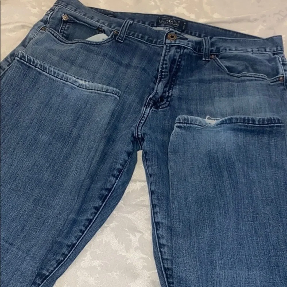 Lucky brand 221 original straight jeans mens size 36x32‎